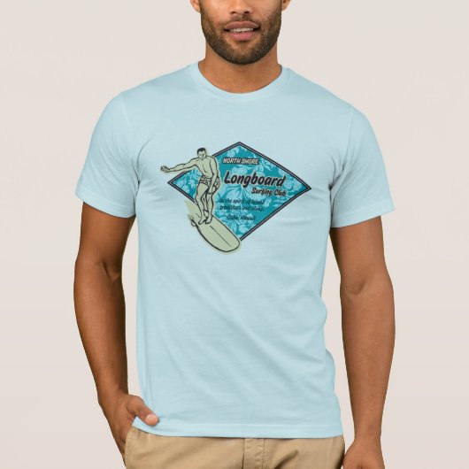 Club Surfing Diamond Logo Mannen T-shirt (Voorkant)