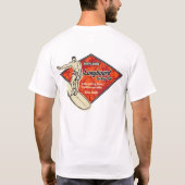 Club Surfing Diamond Logo Mannen T-shirt (Achterkant)
