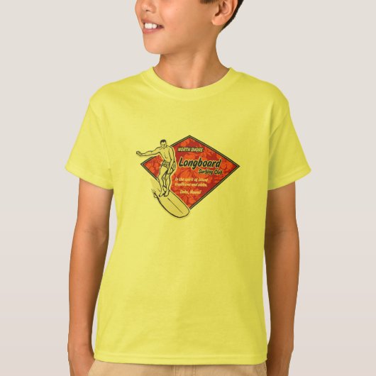 Club Surfing Diamond Logo Meisjes T-shirt (Voorkant)