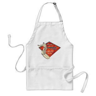 Club Surfing Hibiscus Diamond Chef's Apron Standaard Schort