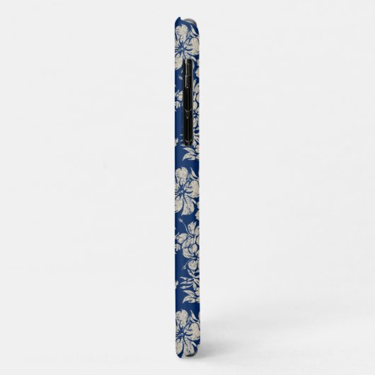 Club Surfing Longboard Logo en Hibiscus Hawaiian Case-Mate iPhone Case (Achterkant/links)