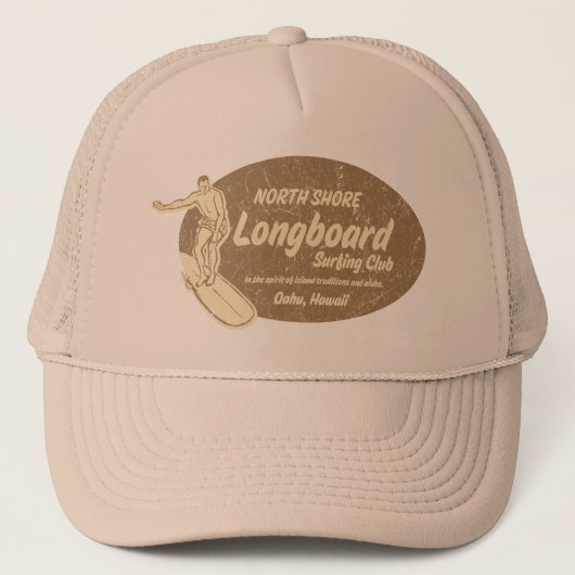 Club Surfing Trucker Hat Trucker Pet (Voorkant)