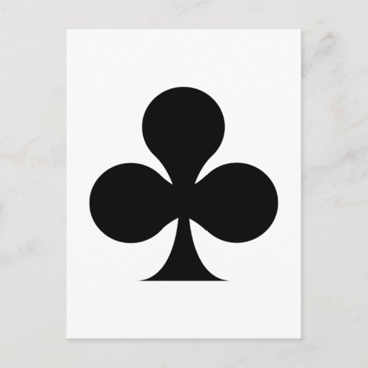 Club-symbool Briefkaart (Voorkant)