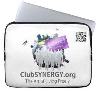 Club SYNERGY - laptophoes van 13 inch Laptop Sleeve