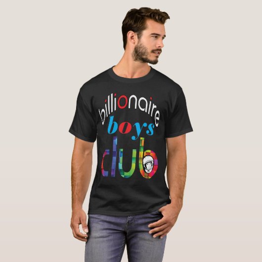 club T-Shirt van miljardairjongens (Voorkant volledig)