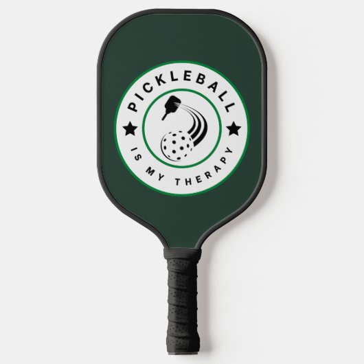Club Team Player, Pickleball is mijn therapie Pickleball Paddle (Voorkant)