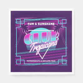 Club Tropicana Neon Sign Servet