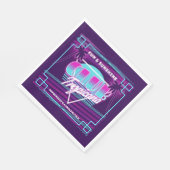 Club Tropicana Neon Sign Servet (Hoek)