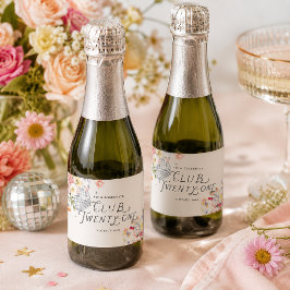 Club Twenty-One Garden Disco Sparkling Wijnetiket