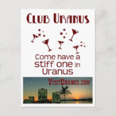 Club Uranus Briefkaart (Voorkant)