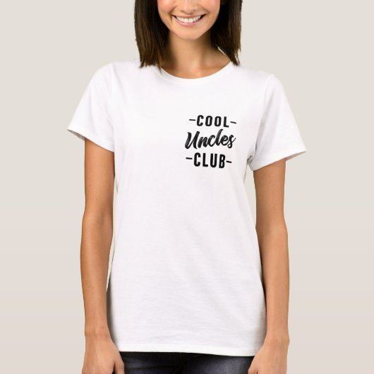 Club van Coole Ooms T-shirt (Voorkant)
