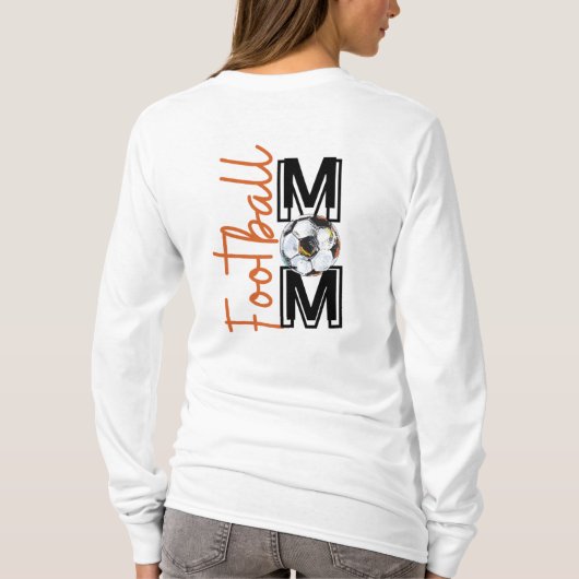 Club World Cup USA 2025 Football Mom T-shirt (Achterkant)