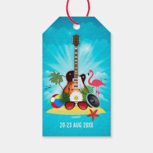 Club Zomer Muziekfestival logo toevoegen Cadeaulabel