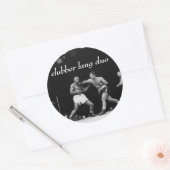 Clubber Lang Duo "gebroken kaak" sticker set (Envelop)