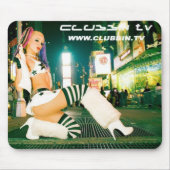 CLUBBIN TV Chelle Bomb Mousepad Muismat (Voorkant)