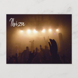 Clubbing op foto van Ibiza Briefkaart