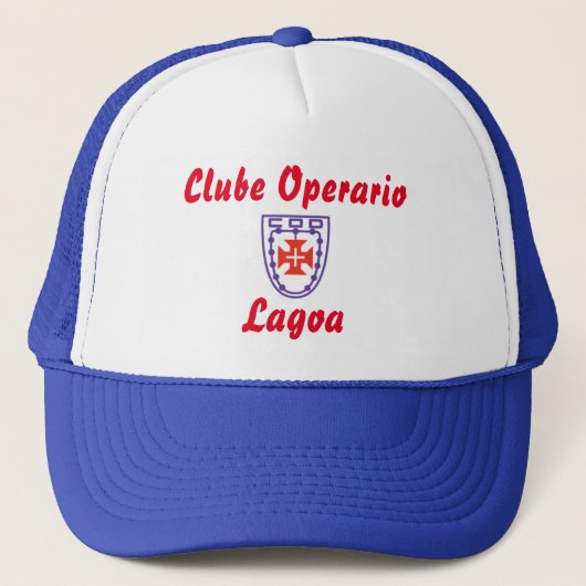Clube Operario da Lagoa Azores Portugal Trucker Pet (Voorkant)
