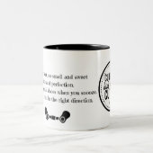 Clubfoot awareness-mok tweekleurige koffiemok (Center)