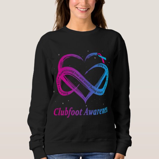 Clubfoot Warrior I'm Fine Trui (Voorkant)