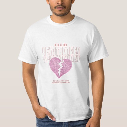 clubhoofd gebroken t-shirt (Voorkant)
