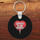 Clublid Open Hart Survivor1 Sleutelhanger (Voorkant)