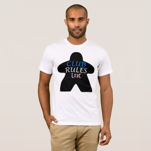 ClubRulesUK Logo T-shirt (Voorkant volledig)