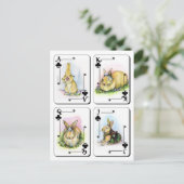 Clubs Briefkaart (Staand voorkant)