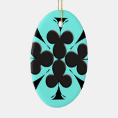 Clubs Keramisch Ornament (Rechts)