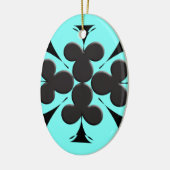 Clubs Keramisch Ornament (Links)