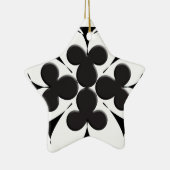 Clubs Keramisch Ornament (Rechts)