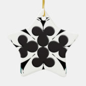 Clubs Keramisch Ornament (Achterkant)