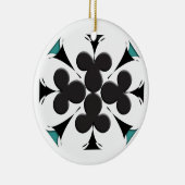 Clubs Keramisch Ornament (Rechts)
