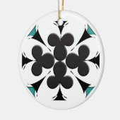 Clubs Keramisch Ornament (Links)
