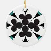Clubs Keramisch Ornament (Achterkant)