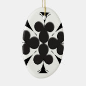 Clubs Keramisch Ornament (Rechts)