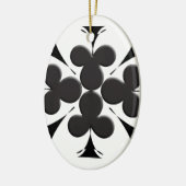 Clubs Keramisch Ornament (Links)