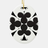 Clubs Keramisch Ornament (Achterkant)