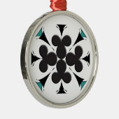 Clubs Metalen Ornament (Rechts)