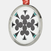 Clubs Metalen Ornament (Links)