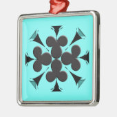 Clubs Metalen Ornament (Links)