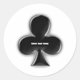 Clubs pak ronde sticker