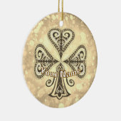 Clubs poker keramisch ornament (Rechts)