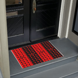 Clubs, schoppen, harten, diamanten - koel deurmat