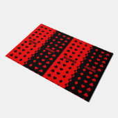 Clubs, schoppen, harten, diamanten - koel deurmat (Schuin)