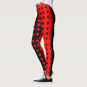 Clubs, schoppen, harten, diamanten - koel leggings (Links)
