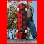 Clubs, schoppen, harten, diamanten - koel persoonlijk skateboard<br><div class="desc">Rol het ontwerp in zwart-wit voor alle poker- en brugventilatoren en iedereen die van de speelkaartsymbolen houdt! Geweldig cadeauidee!</div>