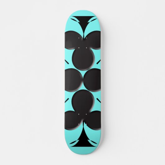Clubs Skateboard (Voorkant)