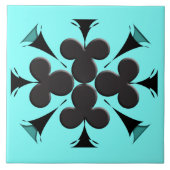 Clubs Tegeltje (Voorkant)