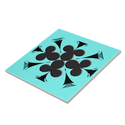 Clubs Tegeltje (Zijkant)