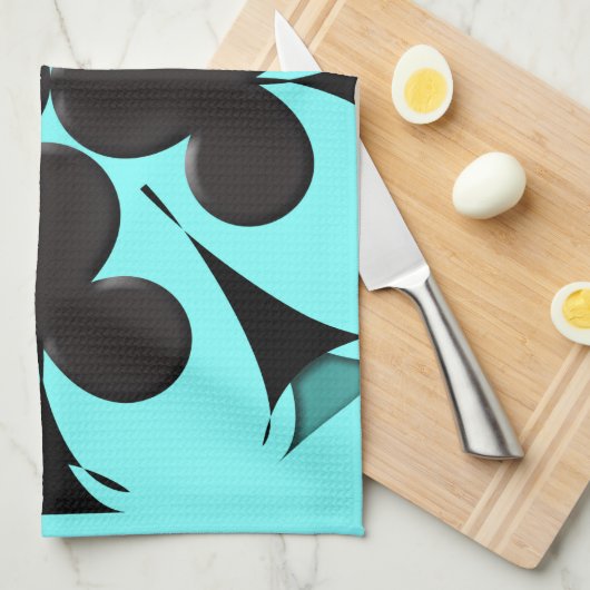 Clubs Theedoek (Quarter Fold)